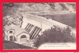 F-63-La Sioule-02P23 Le Barrage De La Sioule, L'usine, Cpa BE - Autres & Non Classés