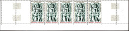 Andorre (F) Poste N** Yv:280 Mi:301 Monument Trobada Co-Princeps Bord De Feuille Bande De 5 - Unused Stamps