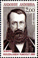 Andorre (F) Poste N** Yv:266 Mi:287 Sindic Guillem D'Areny Pandolit 1866 - Unused Stamps