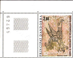 Andorre (F) Poste N** Yv:278 Mi:299 Pintura Preromaniga De Sant Cerni De Nagol Coin D.feuille - Ungebraucht