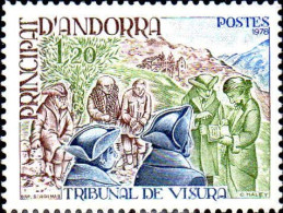 Andorre (F) Poste N** Yv:272 Mi:293 Tribunal De Visura - Unused Stamps