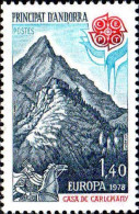 Andorre (F) Poste N** Yv:270 Mi:291 Europa Cept Casa De Carlemany - Unused Stamps