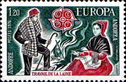 Andorre (F) Poste N** Yv:254 Mi:275 Europa Cept Travail De La Laine - Unused Stamps