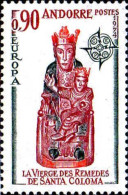 Andorre (F) Poste N** Yv:238 Mi:259 Europa Cept La Vierge Des Remedes De Santa Coloma - Unused Stamps