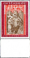 Andorre (F) Poste N** Yv:215 Mi:236 Retable De St Jean De Caselles Bord De Feuille - Unused Stamps