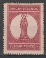 VIRGIN ISLANDS - 1867 - YVERT N°5 (*) SANS GOMME - COTE = 60 EUR - British Virgin Islands