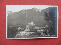RPPC    C.P.R. Hotel Sulphur Range    Canada > Alberta > Banff    Ref 6422 - Banff