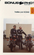 PHOTO- KODAK-ORIGINALE-LES GENDARMES ET LEUR MOTOS - Cycling