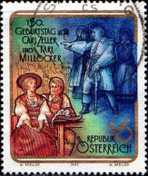 Autriche Poste Obl Yv:1890 Mi:2060 Carl Zeller & Karl Millocker (TB Cachet Rond) - Used Stamps