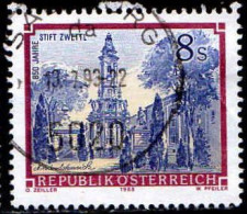 Autriche Poste Obl Yv:1754 Mi:1925 850 Jahre Stift Zwettl (TB Cachet Rond) - Gebraucht