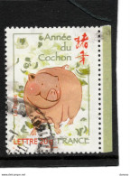 FRANCE 2007 Année Du Cochon, Cachet Rond Yvert 4001 Oblitéré - Used Stamps