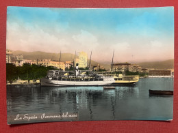 Cartolina - La Spezia - Panorama Dal Mare - 1956 - La Spezia