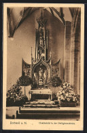 AK Rottweil, Gnadenbild In Der Heiligkreuzkirche  - Rottweil