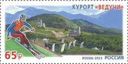 Russia 2023. Resorts Of The North Caucasus Series. Veduchi Resort (MNH OG) Stamp - Unused Stamps