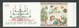 SUEDE 1989 - CARNET  YT C1554 - Facit H401 - Neuf ** MNH - Noël - 1981-..