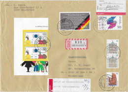 Postzegels > Europa > Duitsland > West-Duitsland >brief Met 7 Postzegels  (18429) - Autres & Non Classés