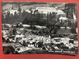 Cartolina - Tarvisio Inferiore - Caserma Italia - 1960 - Udine