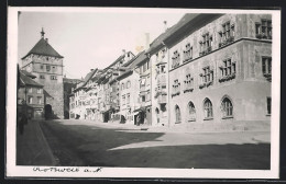 AK Rottweil A. N., Strassenpartie Mit Torturm  - Rottweil