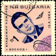 Bulgarie Poste Obl Yv:1305/1306 Vol De Voskhod I (cachet Rond) - Gebraucht