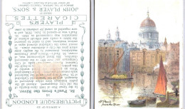 Chromos & Images - Picturesque London - John Player & Son - Saint Paul From The River - Sonstige & Ohne Zuordnung