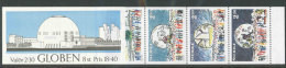 SUEDE 1989 - CARNET  YT C1512 - Facit H393 - Neuf ** MNH - Le Globe, Palais Omnisport De Stockholm - 1981-..