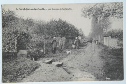 Cpa 1916 ST SAINT Julien Du Sault Les Sources Des Fontenottes - MAY16 - Saint Julien Du Sault