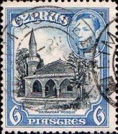 Chypre Poste Obl Yv: 141 Mi:149 Bairakdar Mosque (TB Cachet Rond) - Oblitérés