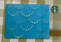 China 2020 Starbucks Card, Mermaid, Used - Gift Cards