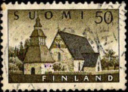 Finlande Poste Obl Yv: 454 Mi:474 Eglise De Lammi (Beau Cachet Rond) - Oblitérés