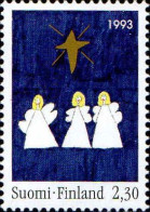 Finlande Poste N** Yv:1199 Mi:1234 Noël 3 Anges - Unused Stamps