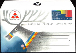 Finlande Entier-P N** (  15) Postikirje Santa Claus Renne - Postal Stationery