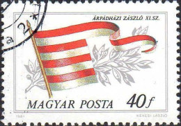 Hongrie Poste Obl Yv:2754 Mi:3486A Drapeau Dynastie Des Arpadiens (TB Cachet Rond) - Used Stamps