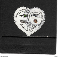 FRANCE 2008 Coeur De Franck Sorbier Cachet Rond Yvert 4128 Oblitéré - Usados