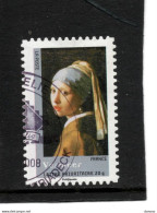 FRANCE 2008 La Jeune File à La Perle De Vermeer Cachet Rond Yvert 4134 Oblitéré - Gebraucht