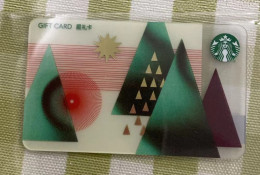 China 2020 Starbucks Card,used,mini Card - Gift Cards