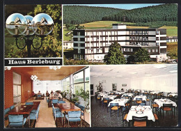 AK Bad Berleburg, Sanatorium Haus Berleburg, Aussen- Und Innenansichten  - Bad Berleburg