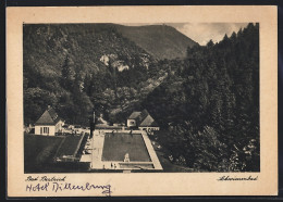 AK Bad Bertrich, Hotel Dillenburg, Schwimmbad  - Bad Bertrich