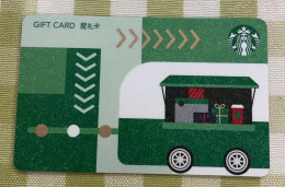 China 2022 Starbucks Card,used - Cartes Cadeaux