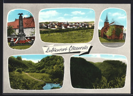 AK Elkenroth /Westerwald, Kriegerdenkmal, Ortsansicht, Ortspartien  - Other & Unclassified