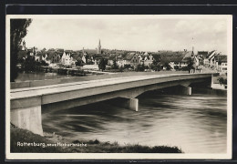 AK Rottenburg A. N., Neue Neckarbrücke  - Rottenburg