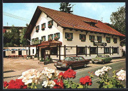 AK Lechbruck Am See /Allgäu, Hotel-Restaurant Jägerstuben H. Hauser Mit Strasse  - Other & Unclassified