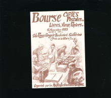 Carte Postale De Membre 1993 Des Multi-collectionneurs Bretons Bourse Cartes Postales Rennes - Bourses & Salons De Collections