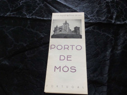 VP-274 - Dépliant Touristique, Portugal, Commisao Regional De Leiria, PORTO DE MOS, Circa 1960 - Dépliants Touristiques