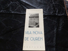 VP-275 - Dépliant Touristique, Portugal, Commisao Regional De Leiria, VILA NOVA DE OUREM, Circa 1960 - Tourism Brochures