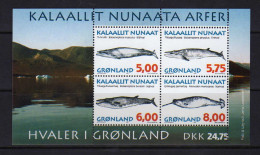 Groenland - (1997) - BF Mammiferes Marins -  Neufs** - MNH - Blocks & Kleinbögen