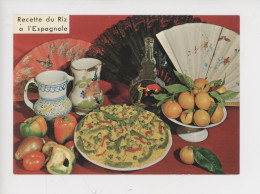 Recette Du Riz à L'Espagnole - Georgette Simon N°615 Cp Vierge Altari(éventail) - Recettes (cuisine)