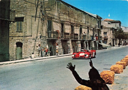 ITALIE - Palermo - Cerda - Targa Florio - Voiture De Course - Sport Automobile - Animé - Carte Postale Ancienne - Palermo