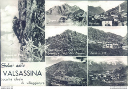 I576 Cartolina Saluti Dalla Valsassina Vedutine Primaluna Baiedo-ballabio Maggio - Lecco