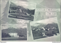 I551 Cartolina Saluti Da Cassina Valsassina 3 Vedutine  Provincia Di Lecco - Lecco