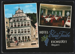 AK Eichstätt /Bay., Hotel Blaue Traube H. Haberle, Marktplatz 18  - Eichstätt